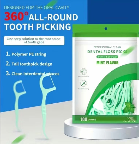 Dental Floss Picks