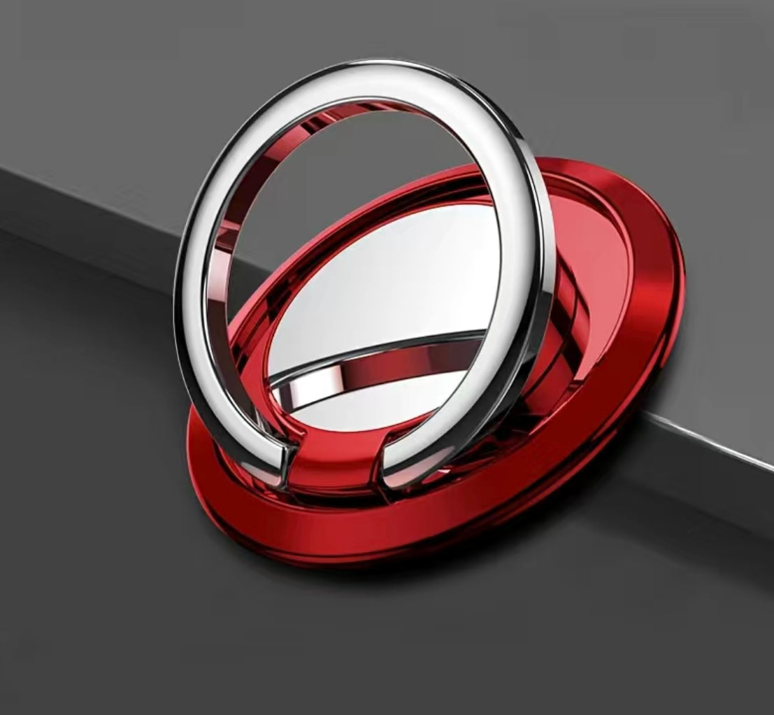 Red Ring Holder Stand Grip rotates 360