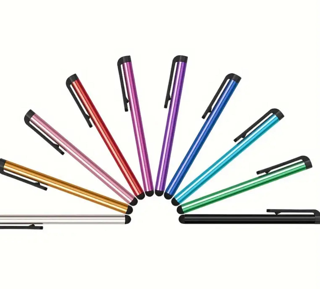 10 pc Stylus Touchscreen Pens Random Colors