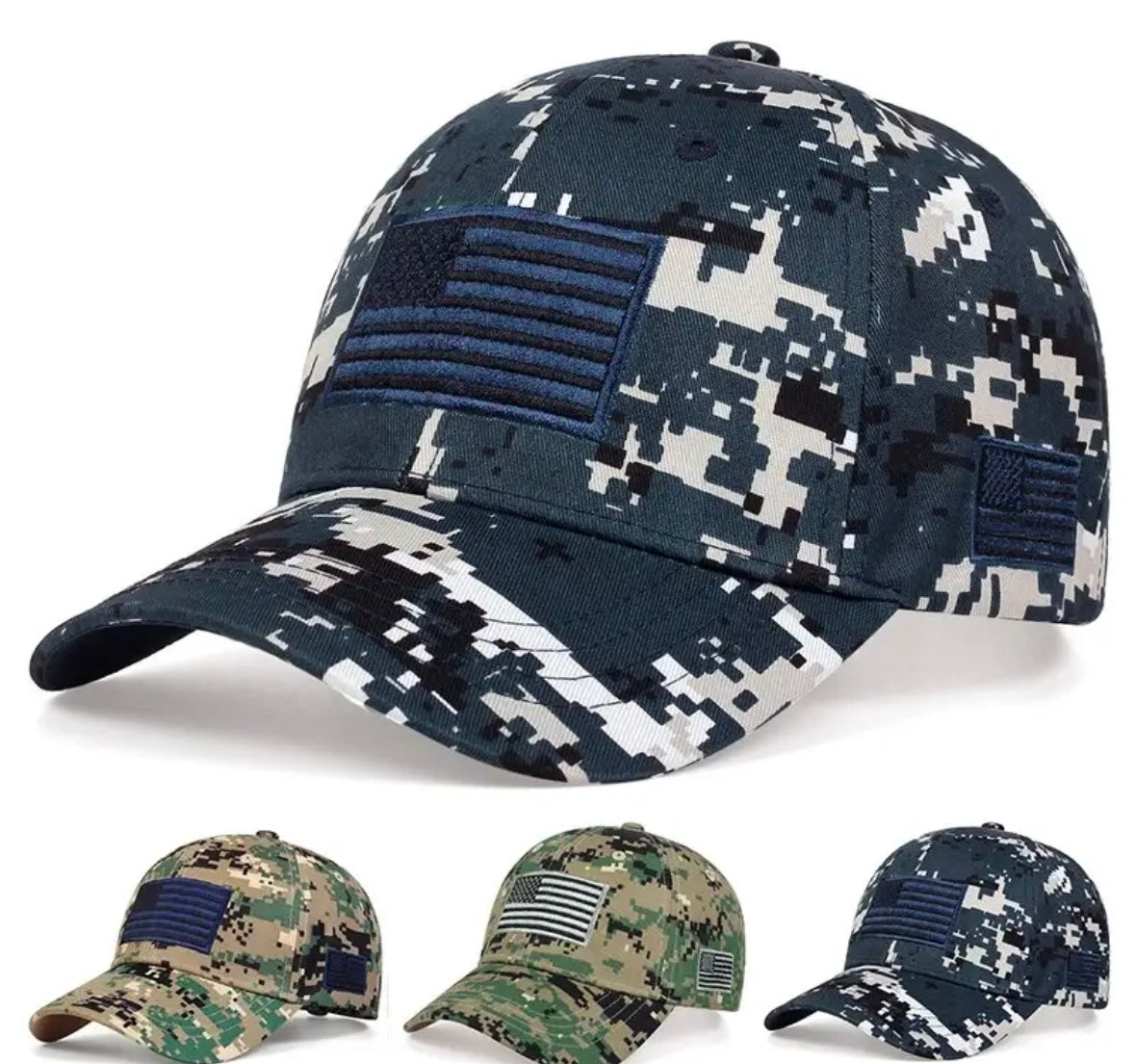 1 pc unisex American Flag Design Baseball Cap