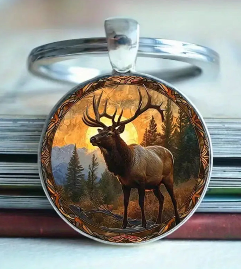 Custom Deer Designed Wonderful Keychain