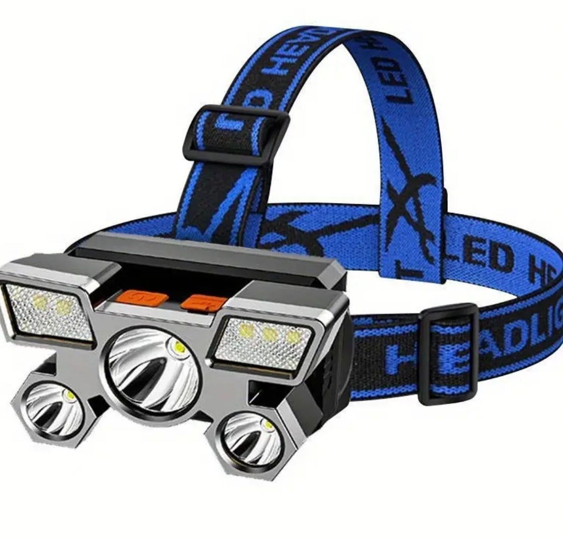 USB Rechargeable Headlamp Portable 4 different mode LED Headlight