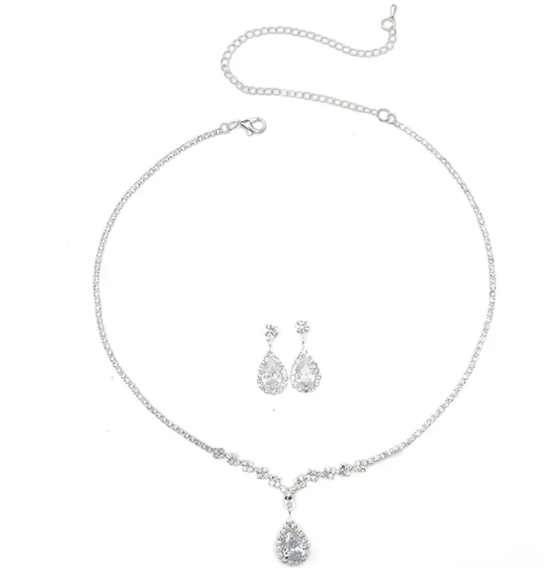 3 pc Zircon Luxury Fashion Jewelry Set