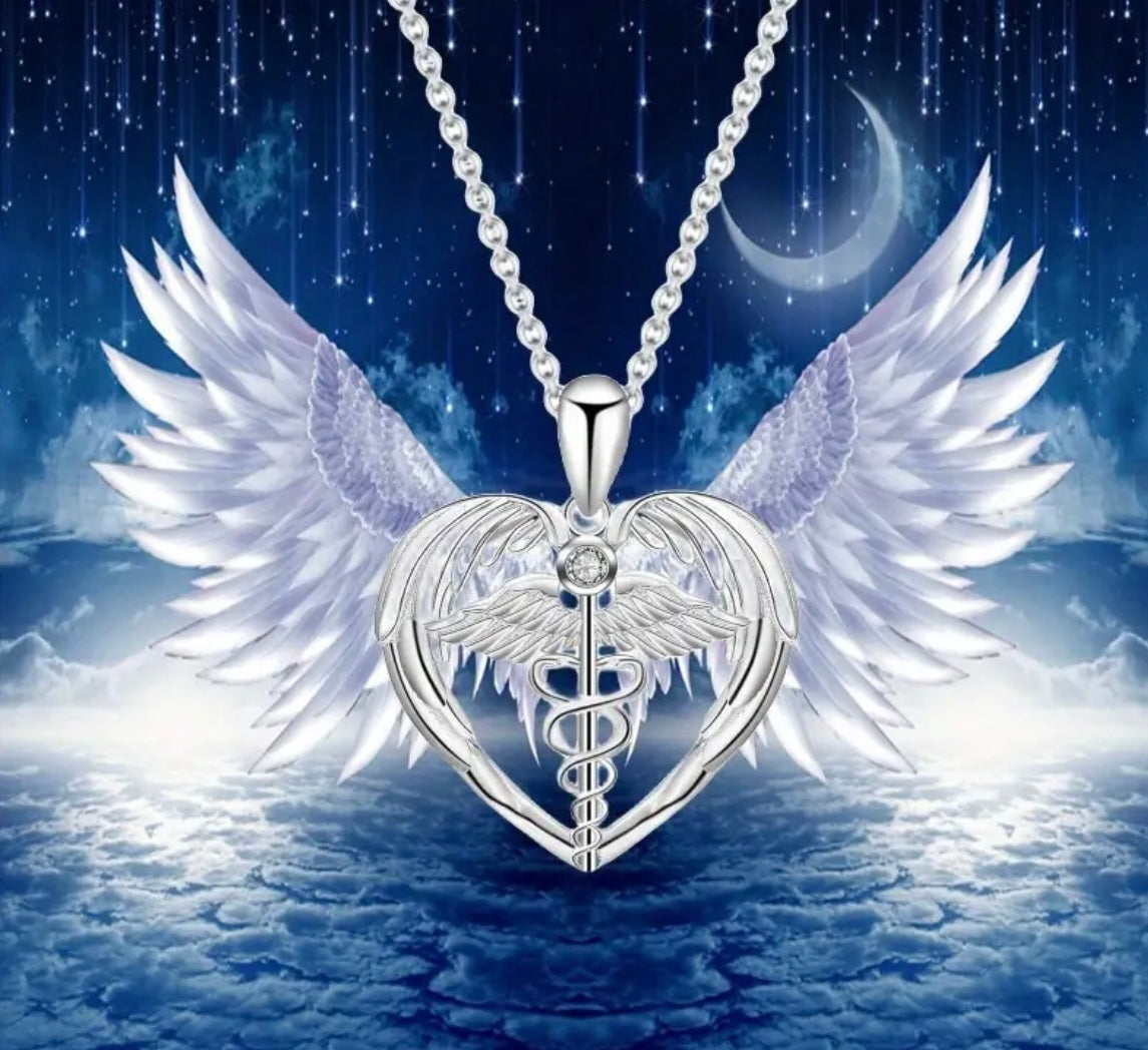 Angel Wings Custom Designed Necklace for Men or Women