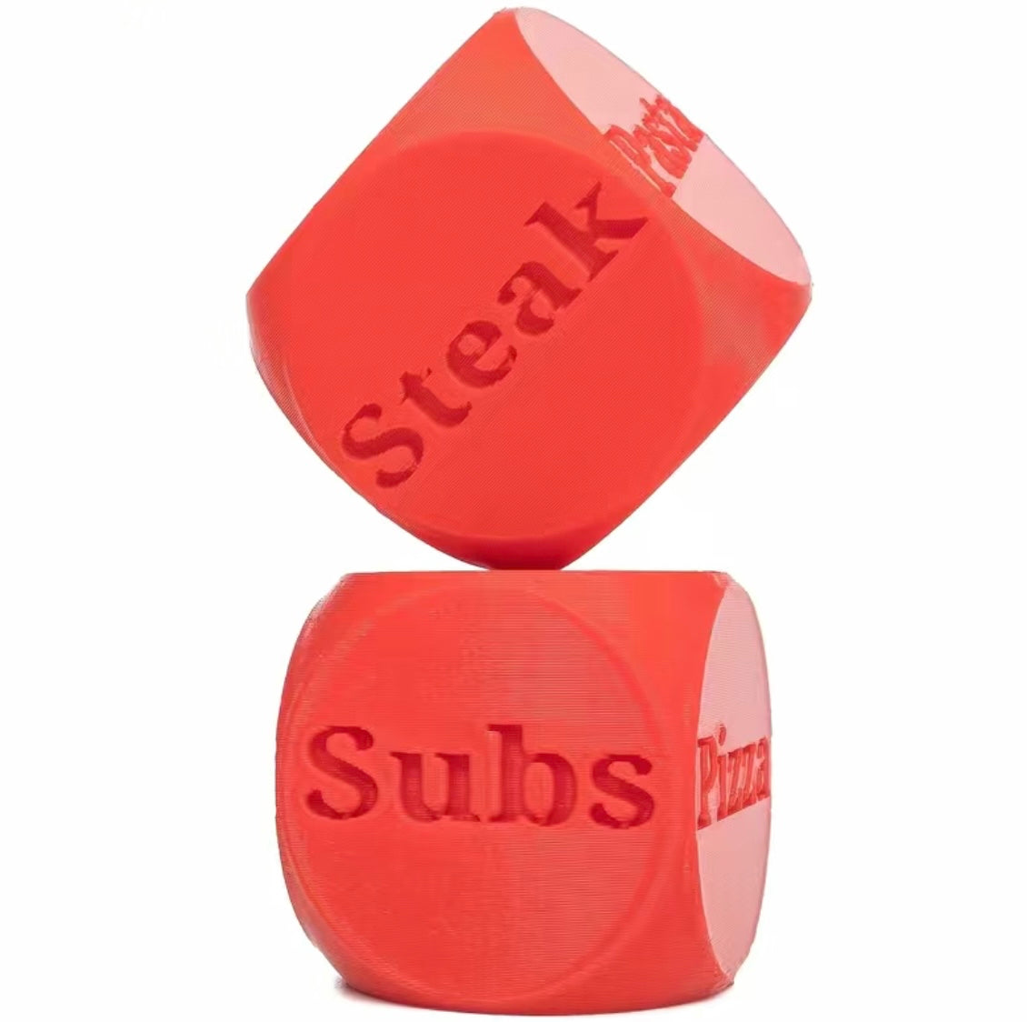 2Pc Food Decision Dice