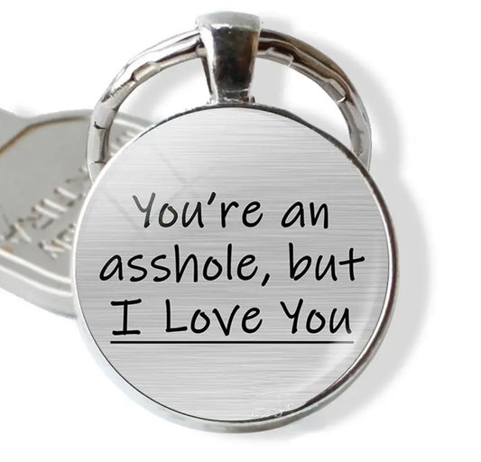 Durable Funny Cute Keychain for Men or Women Perfect Gift