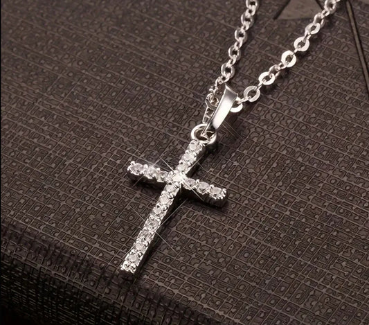 Unisex Casual Fashion Cross Pendant Necklace Jewelry Great Gift