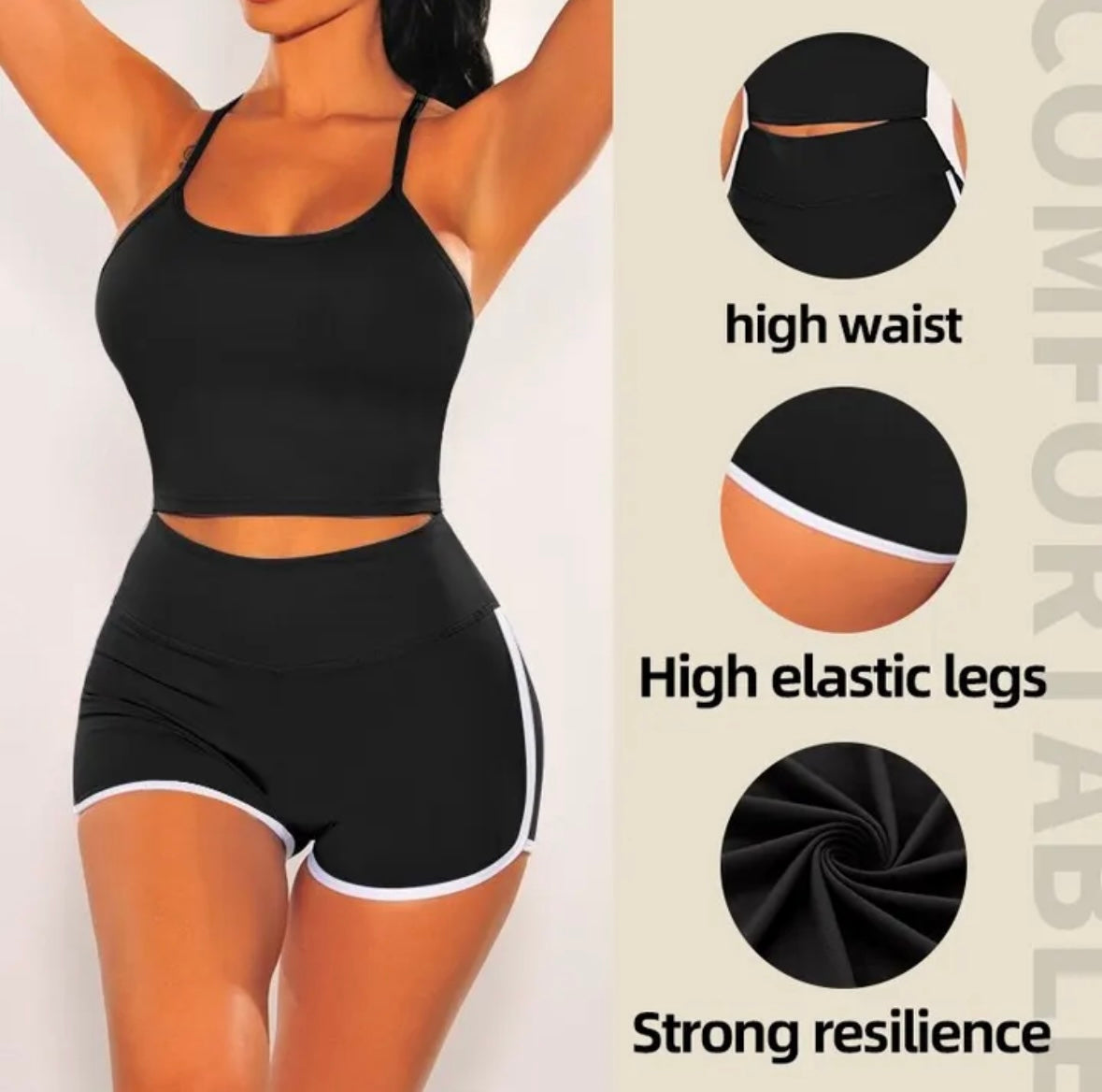 Women’s Sports Shorts Sleep Bottoms Tights for Casual or Yoga Fitness