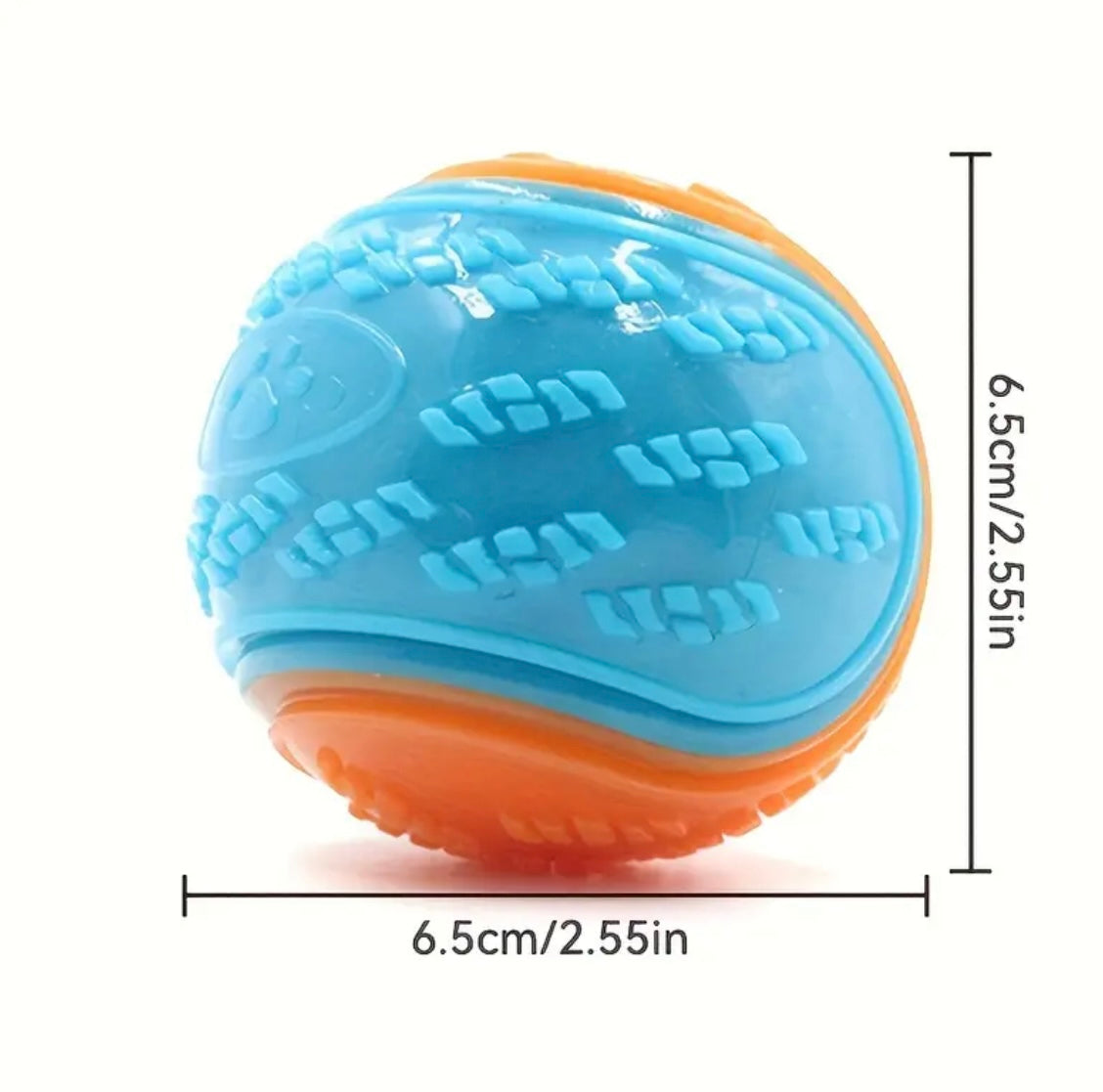 1 pc Random Color Interactive Dog Toy Squeaker Chew Toy