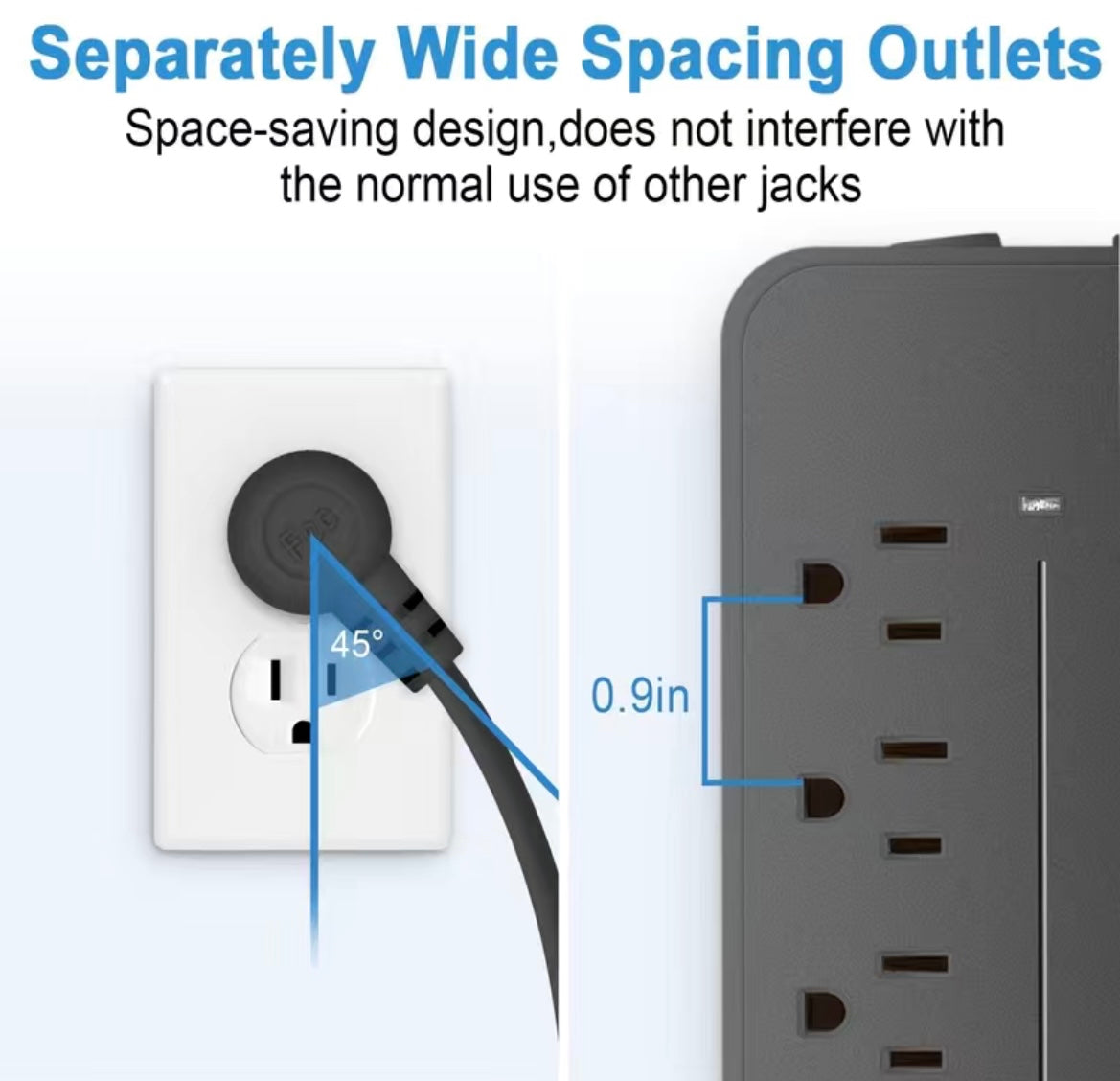 12 in 1 Surge Protector & Power Strip