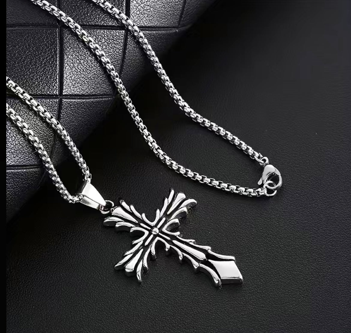 Stainless steel unique cross design
