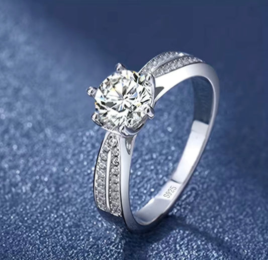 2.0 Carat Moissanite Ring