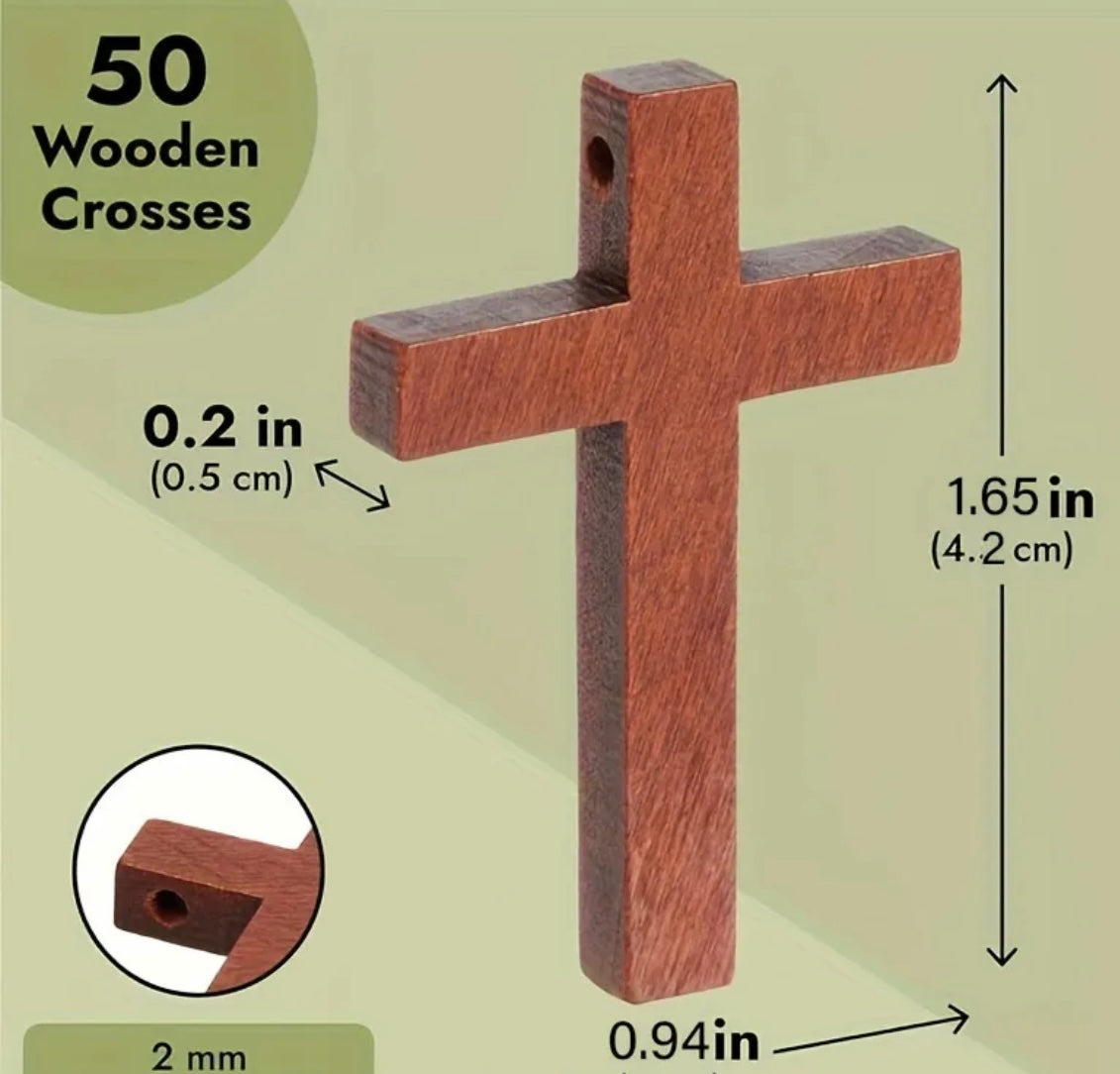 40 pcs small cross set for arts and crafts