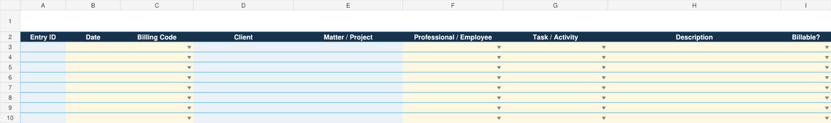 Billable Hourly Tracker — actual source preview