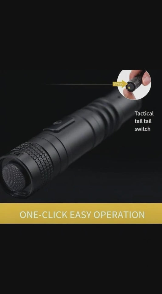 Ultra-Bright Tactical LED Flashlight – Mini Waterproof & Durable for Camping, Emergency & Everyday Use