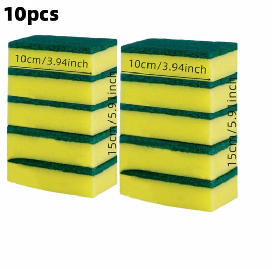 Cleaning double sided Sponges 10 pack