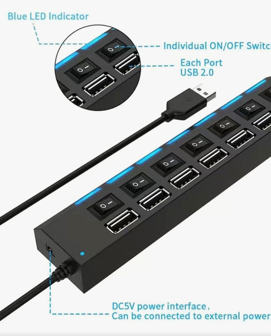 USB charging hub